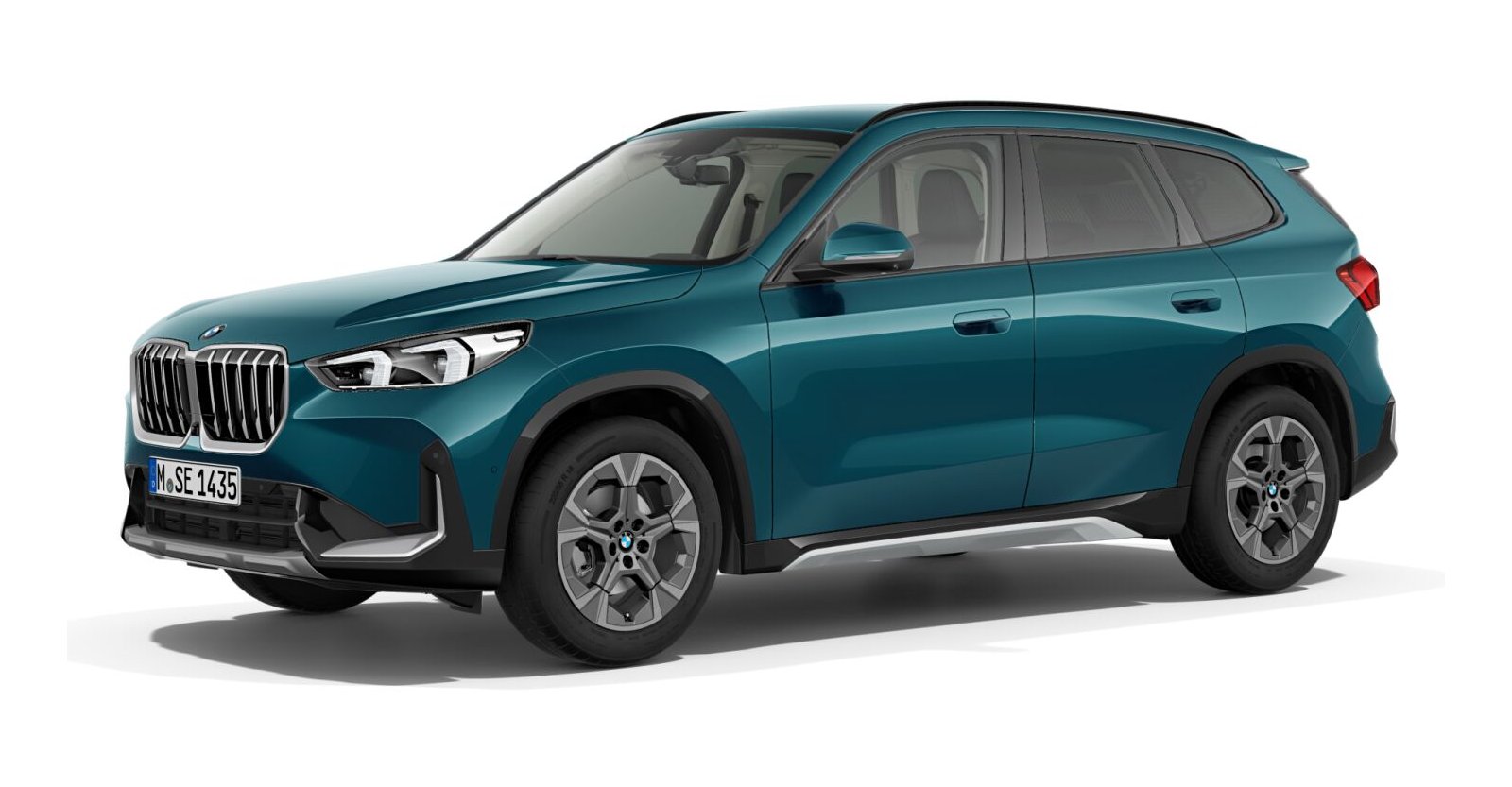 BMW BMW X in Blau von vorne BMW BMW X in Blau von vorne