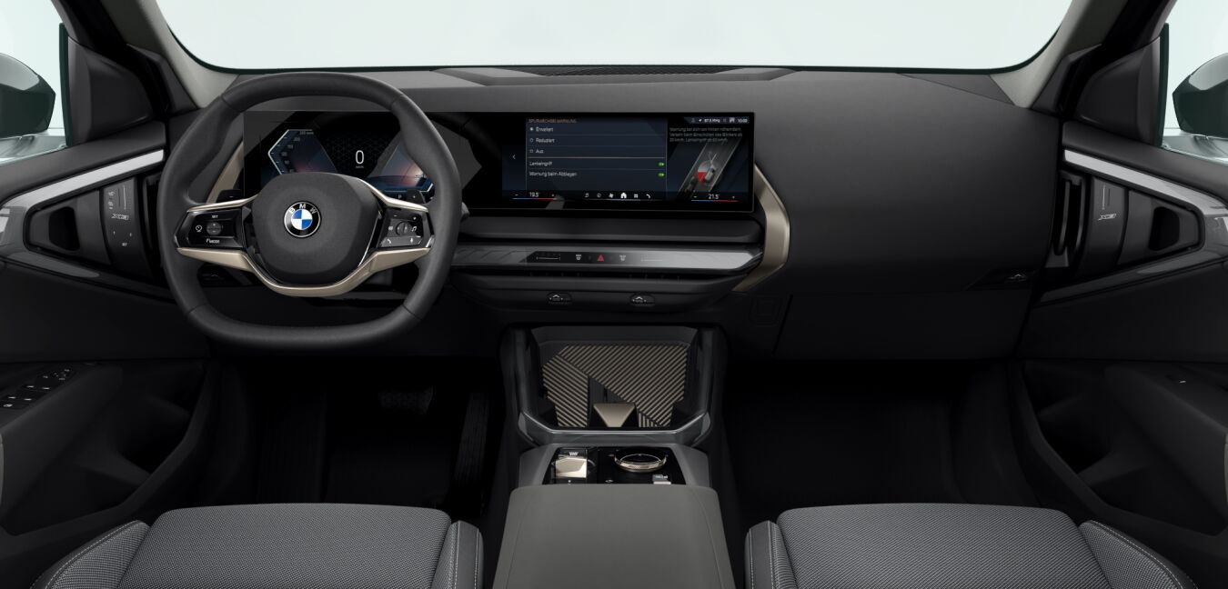BMW BMW X im Innenraum von vorne