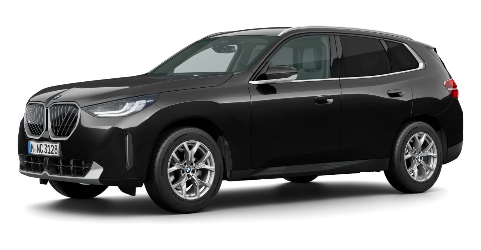 BMW BMW X in Schwarz von vorne