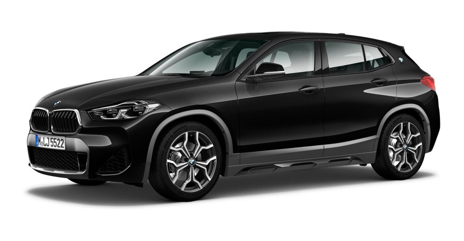 BMW BMW X in Schwarz von vorne BMW BMW X in Schwarz von vorne
