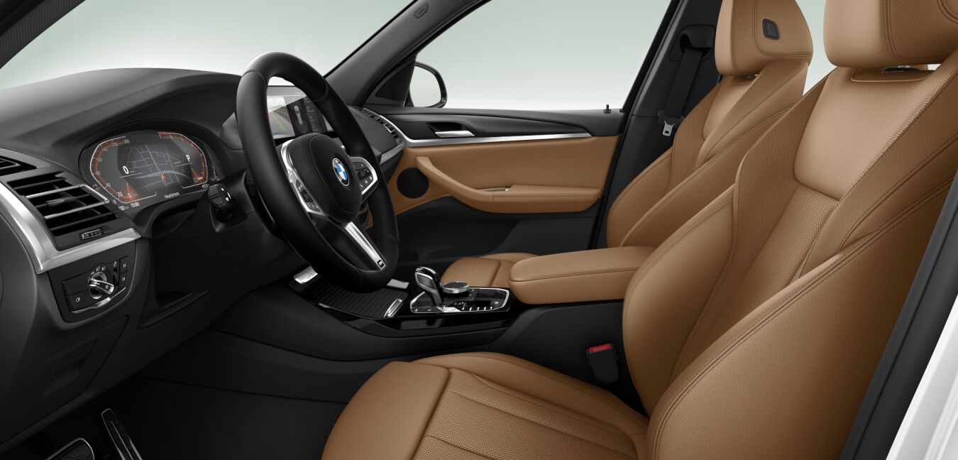 BMW BMW X im Innenraum seitlich