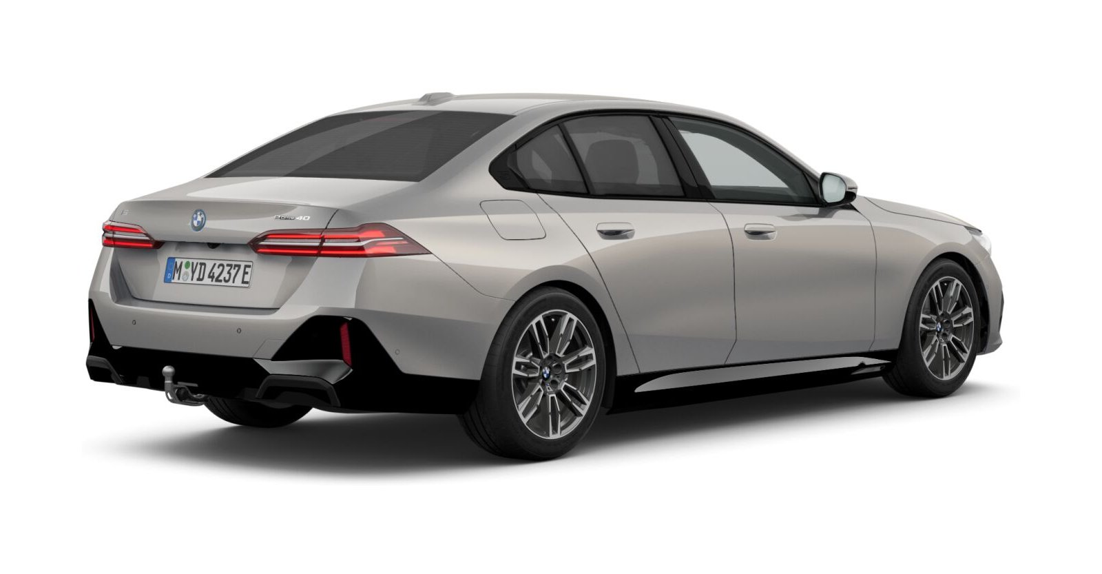 BMW BMW I in Grau von hinten