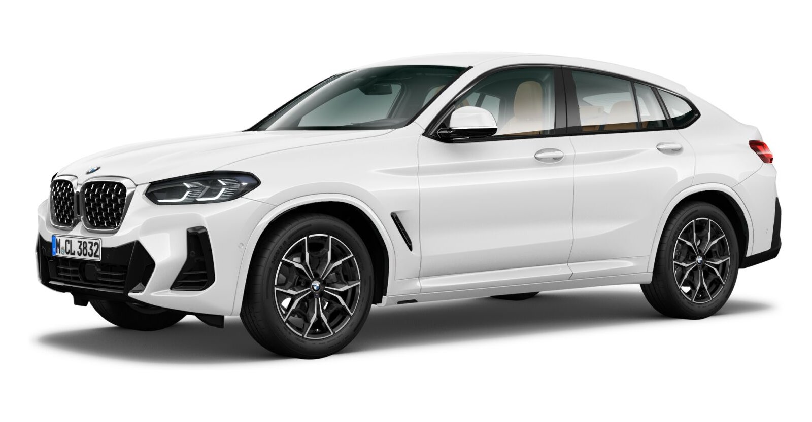 BMW BMW X in Weiß von vorne BMW BMW X in Weiß von vorne