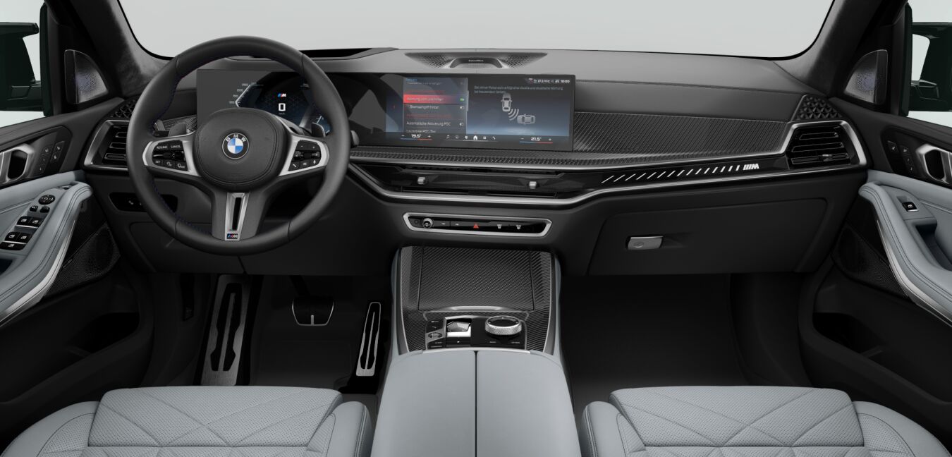 BMW BMW X im Innenraum von vorne