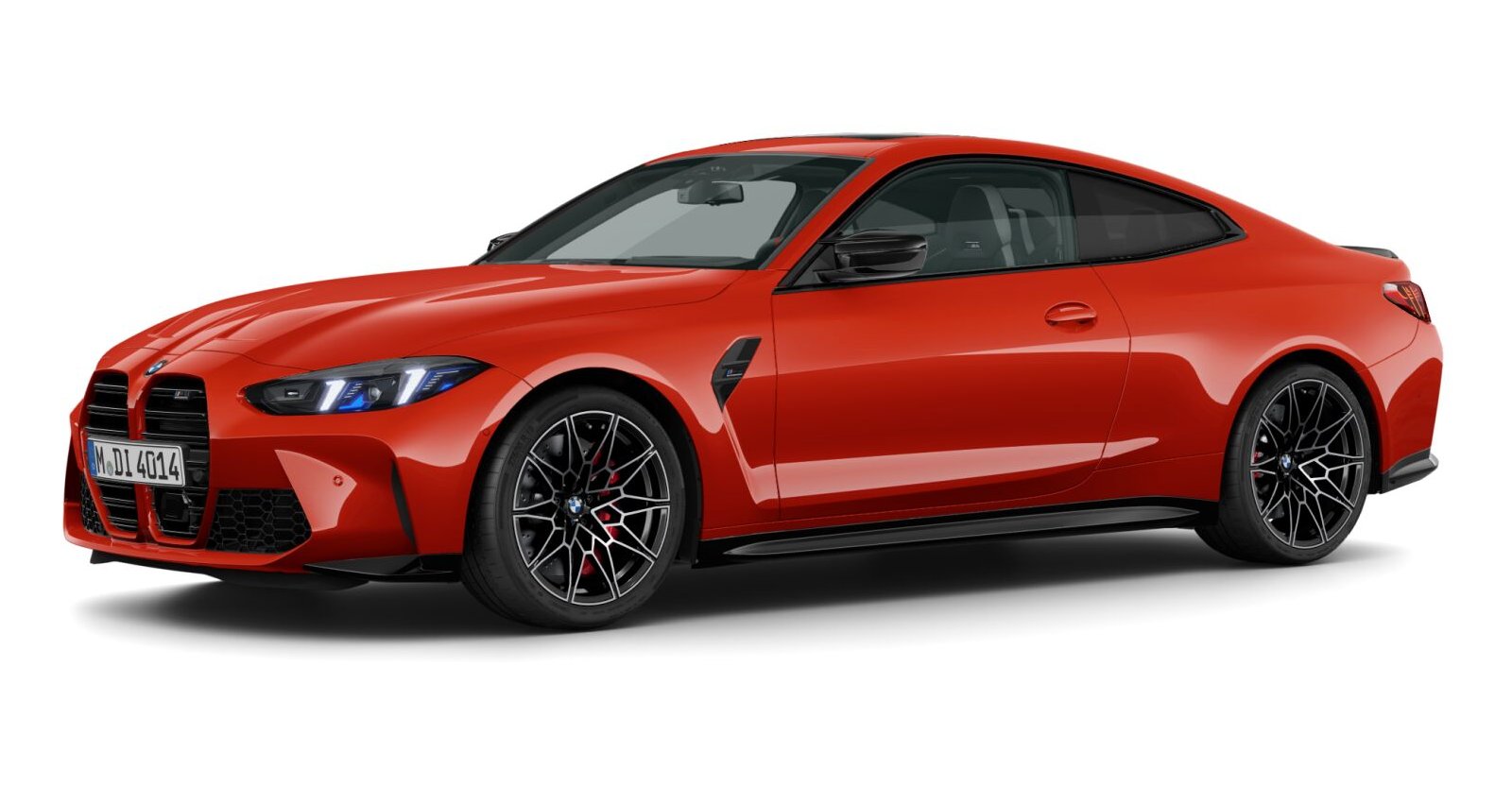 BMW BMW M in Rot von vorne BMW BMW M in Rot von vorne