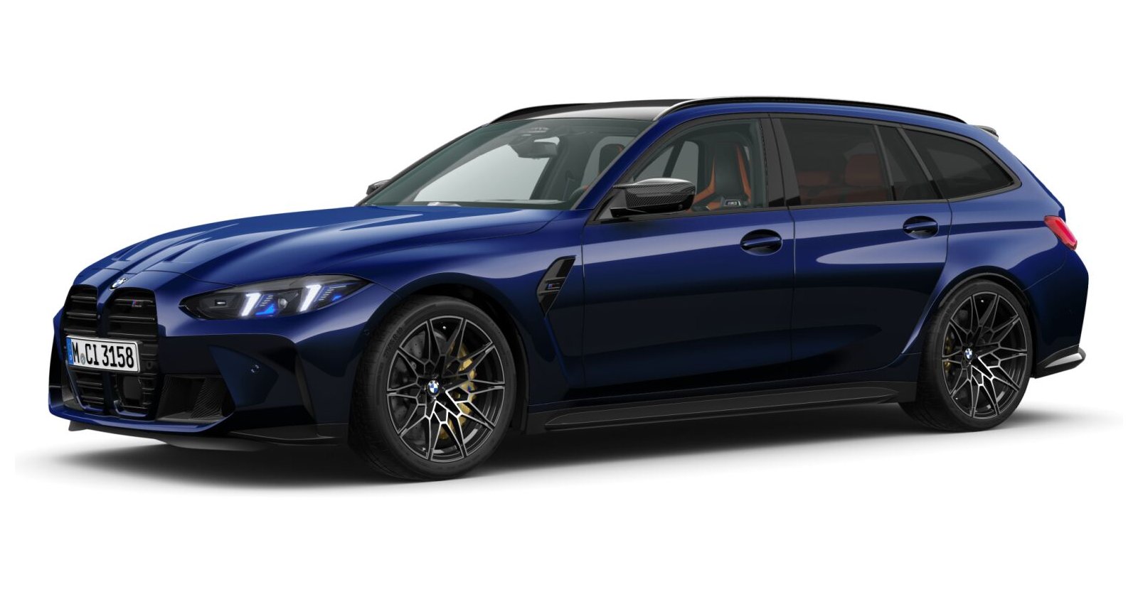 BMW BMW M in Blau von vorne
