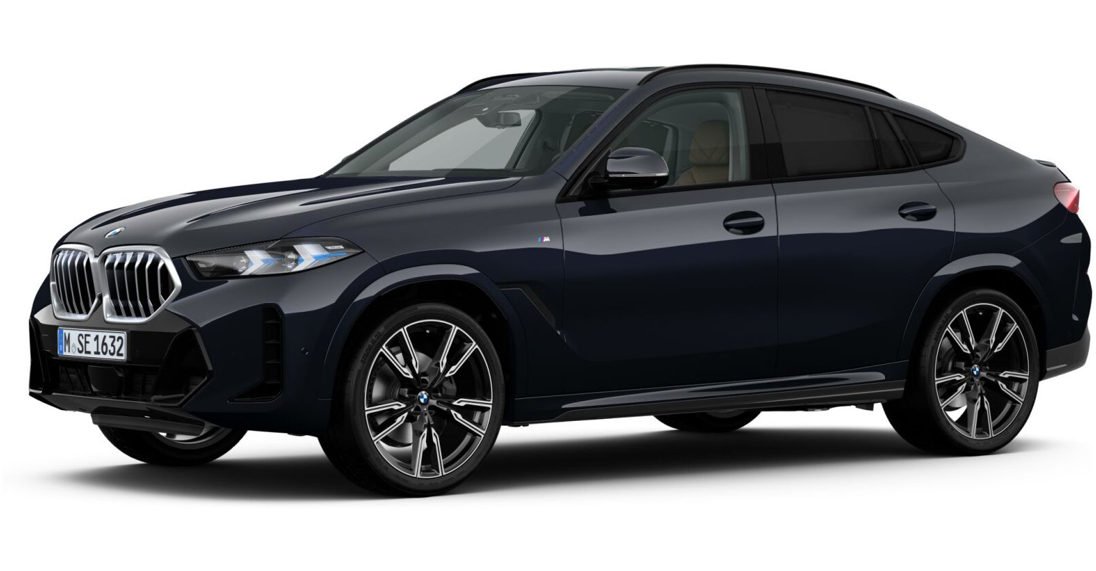 BMW BMW X in Schwarz von vorne BMW BMW X in Schwarz von vorne