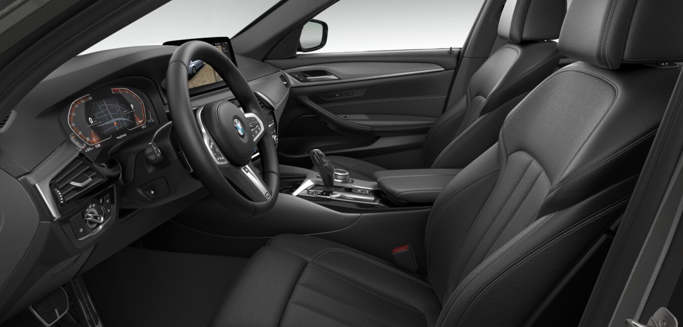 BMW BMW 5er im Innenraum seitlich