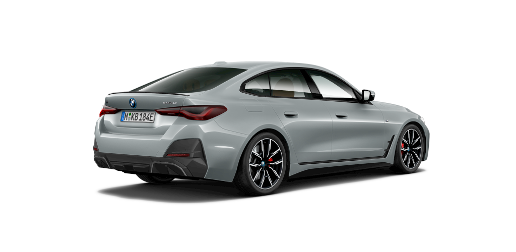 BMW BMW I in Grau von hinten