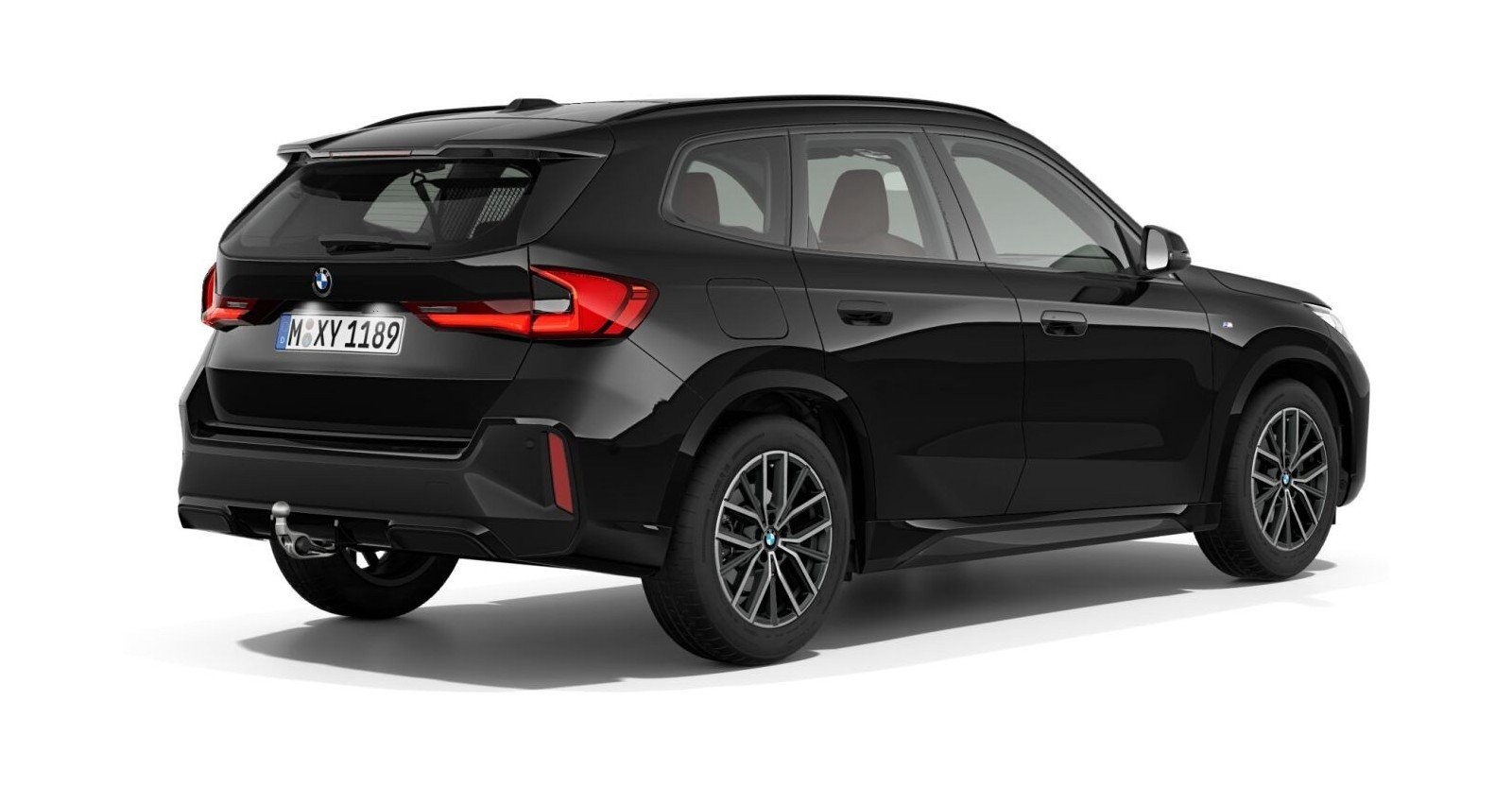BMW BMW X in Schwarz von hinten BMW BMW X in Schwarz von hinten