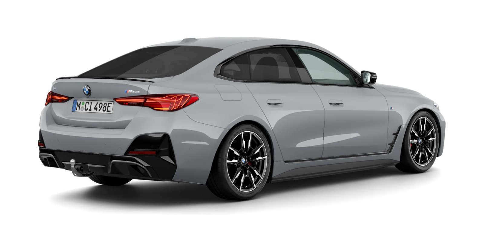 BMW BMW I in Grau von hinten