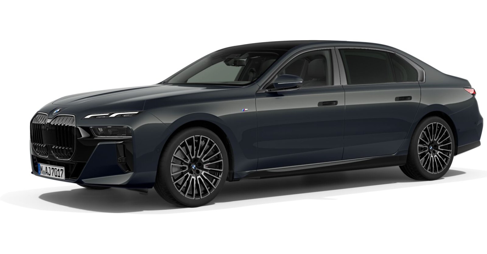 BMW BMW 7er in Grau von vorne BMW BMW 7er in Grau von vorne