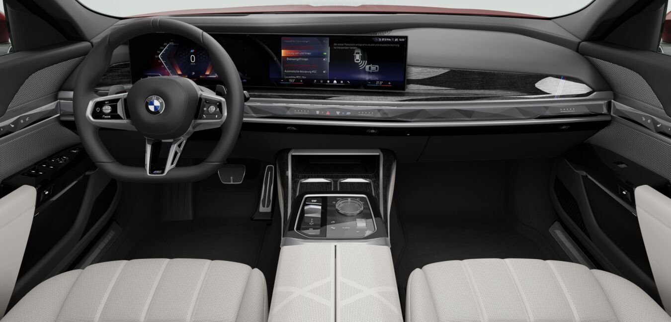 BMW BMW 7er im Innenraum von vorne BMW BMW 7er im Innenraum von vorne