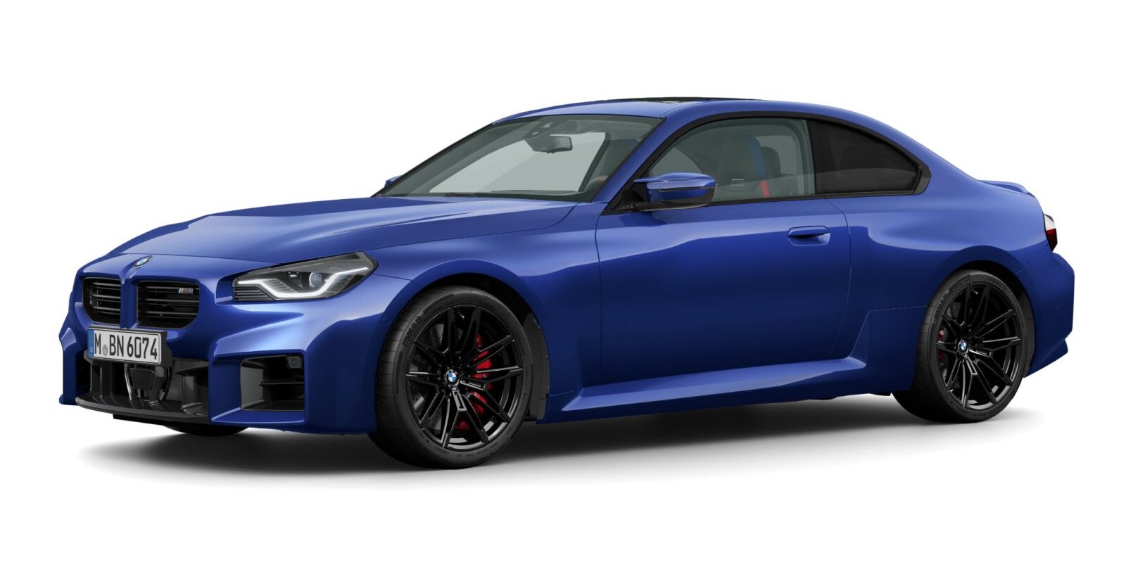 BMW BMW M in Blau von vorne BMW BMW M in Blau von vorne