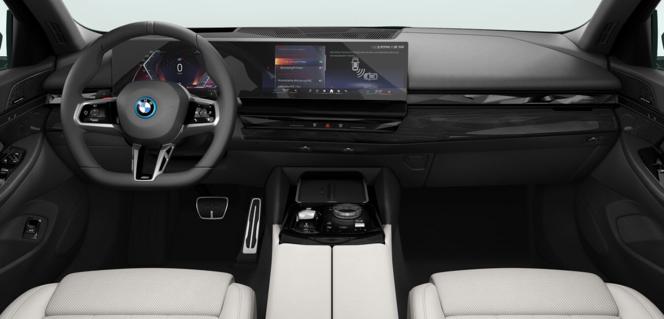 BMW BMW 5er im Innenraum von vorne BMW BMW 5er im Innenraum von vorne