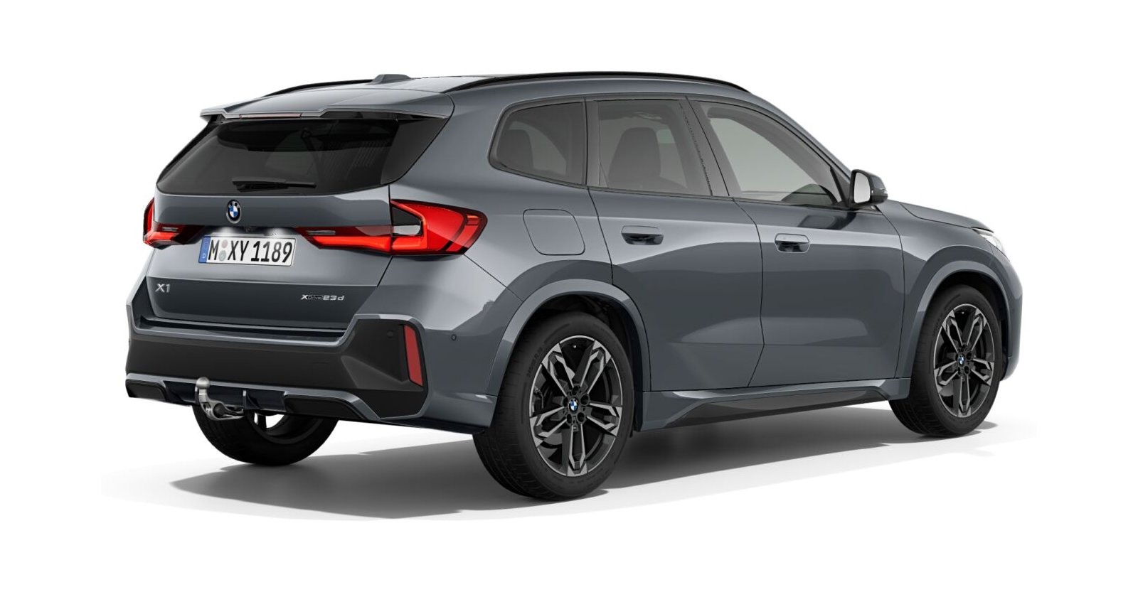 BMW BMW X in Grau von hinten BMW BMW X in Grau von hinten