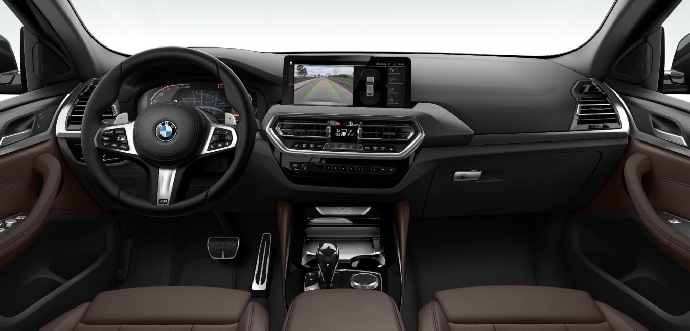 BMW BMW X im Innenraum von vorne