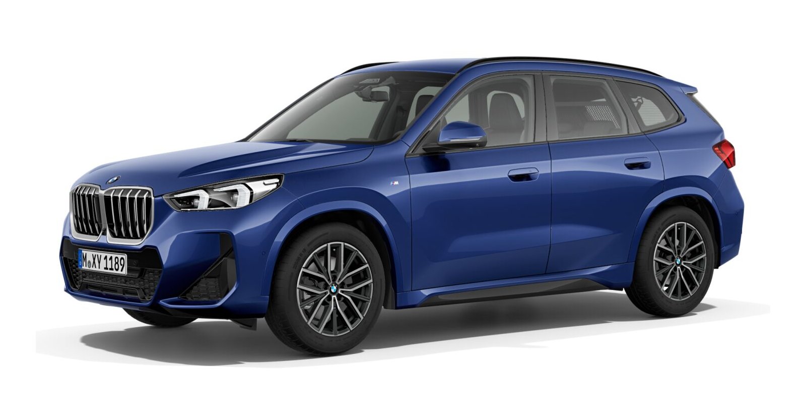 BMW BMW X in Blau von vorne