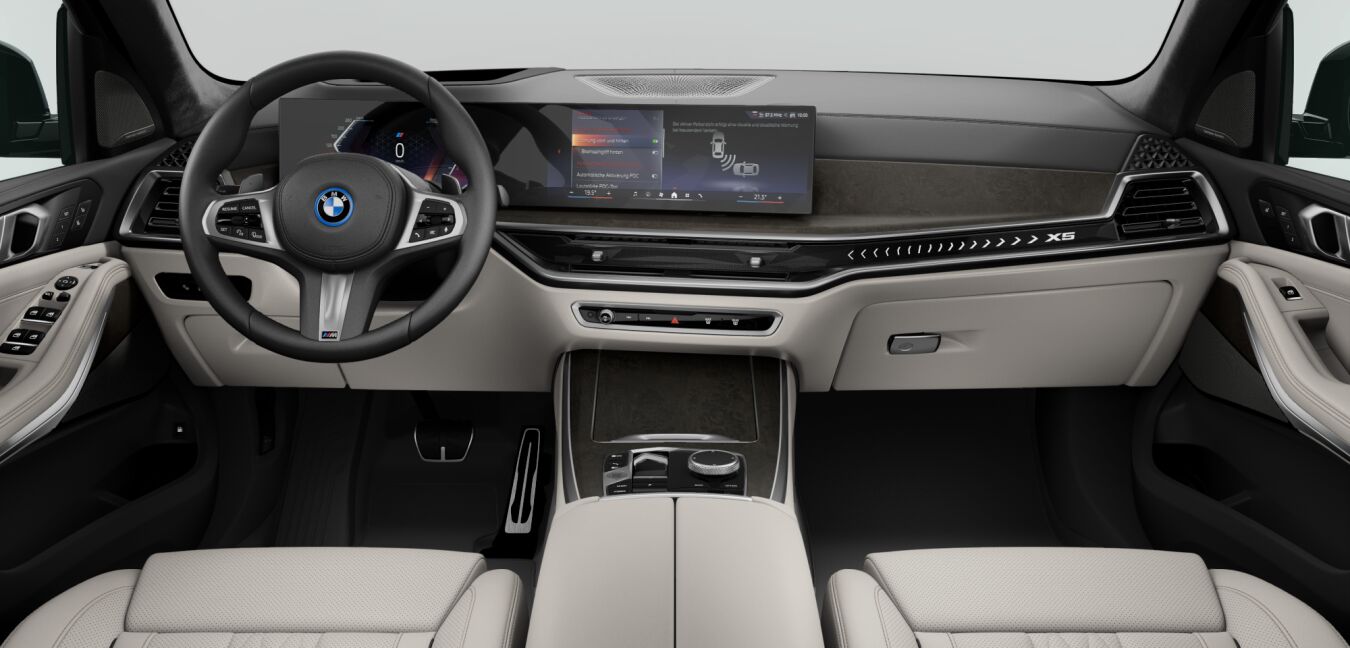 BMW BMW X im Innenraum von vorne