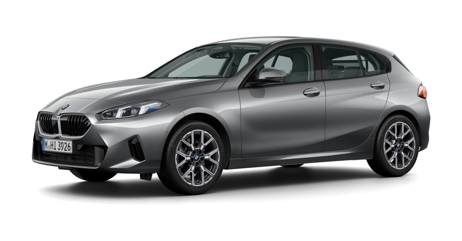 BMW BMW 1er in Grau von vorne