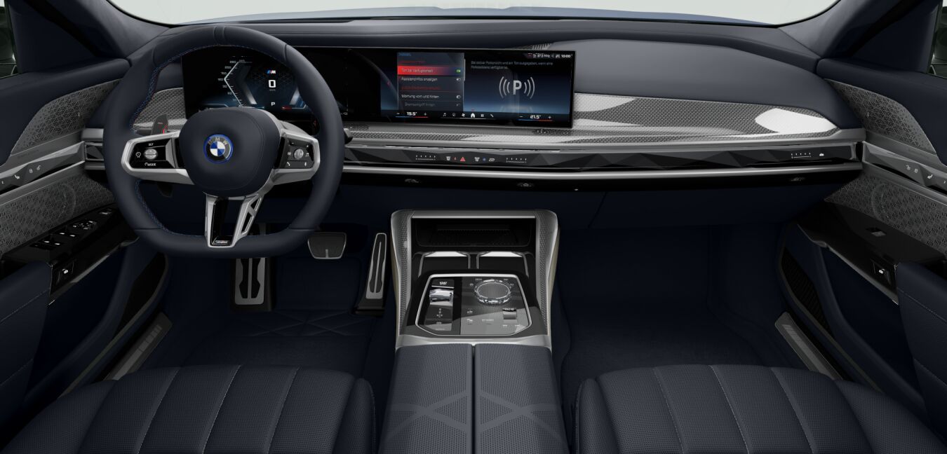 BMW BMW 7er im Innenraum von vorne