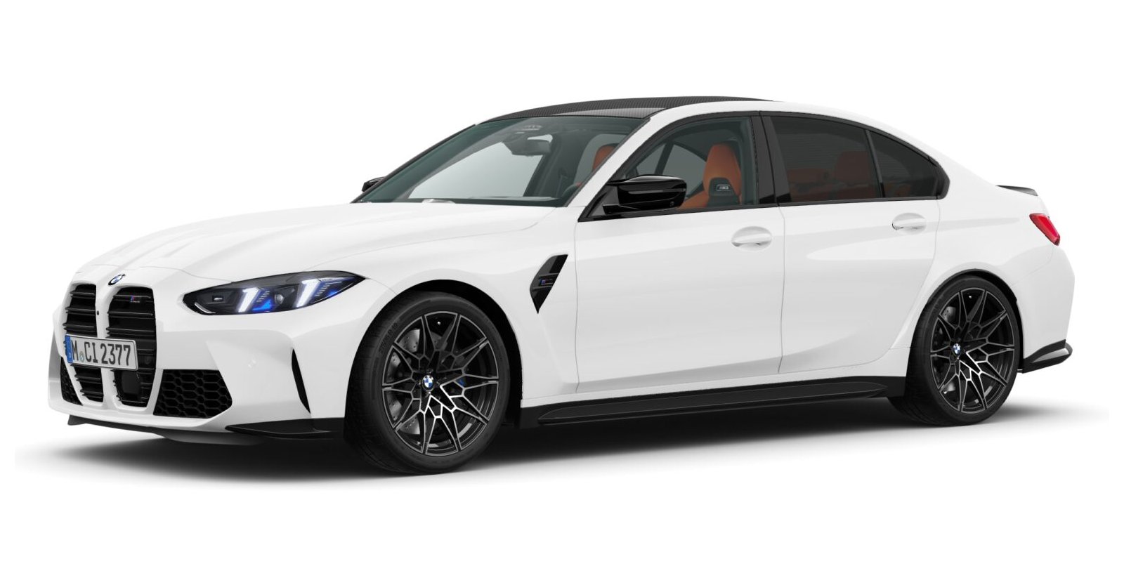 BMW BMW M in Weiß von vorne