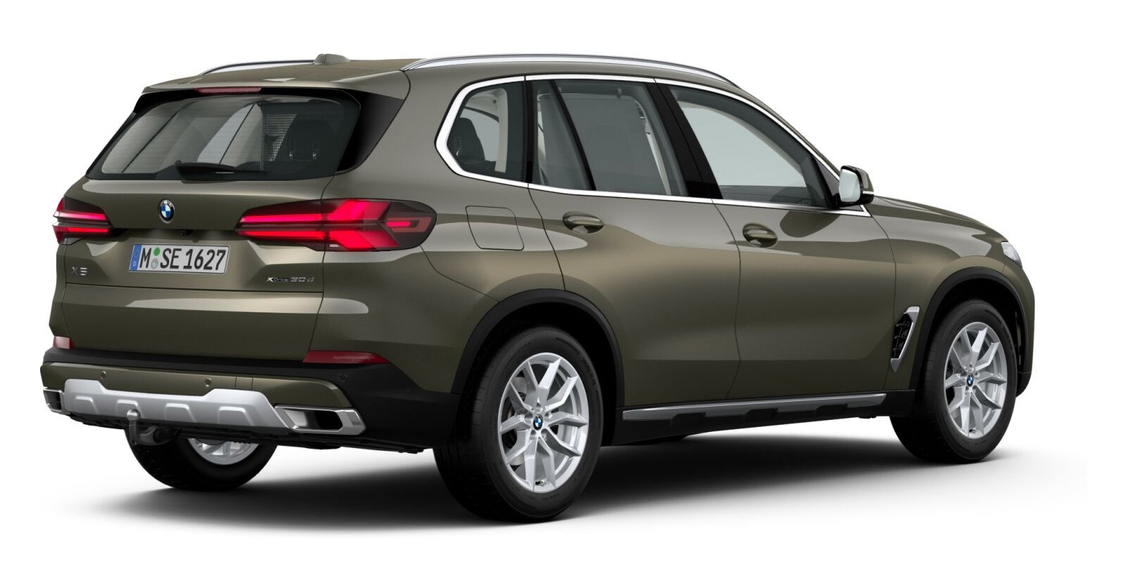 BMW BMW X in Grün von hinten