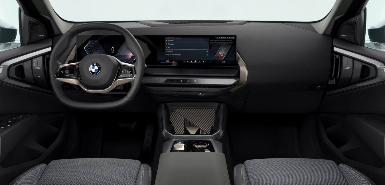 BMW BMW X im Innenraum von vorne