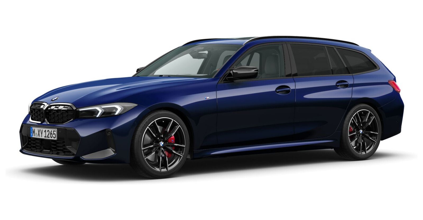 BMW BMW 3er in Blau von vorne
