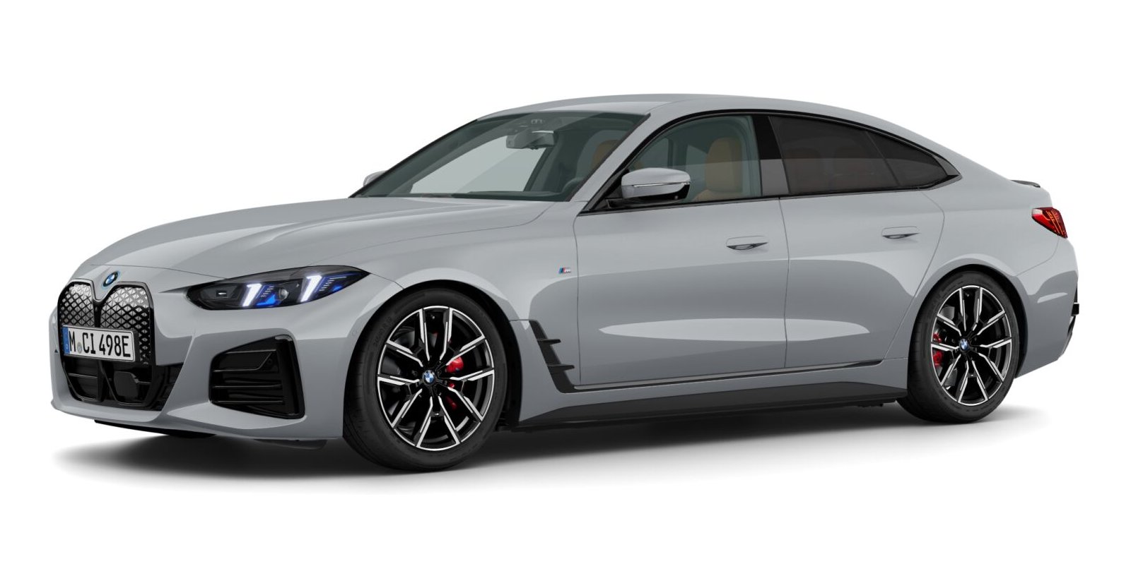 BMW BMW I in Grau von vorne BMW BMW I in Grau von vorne
