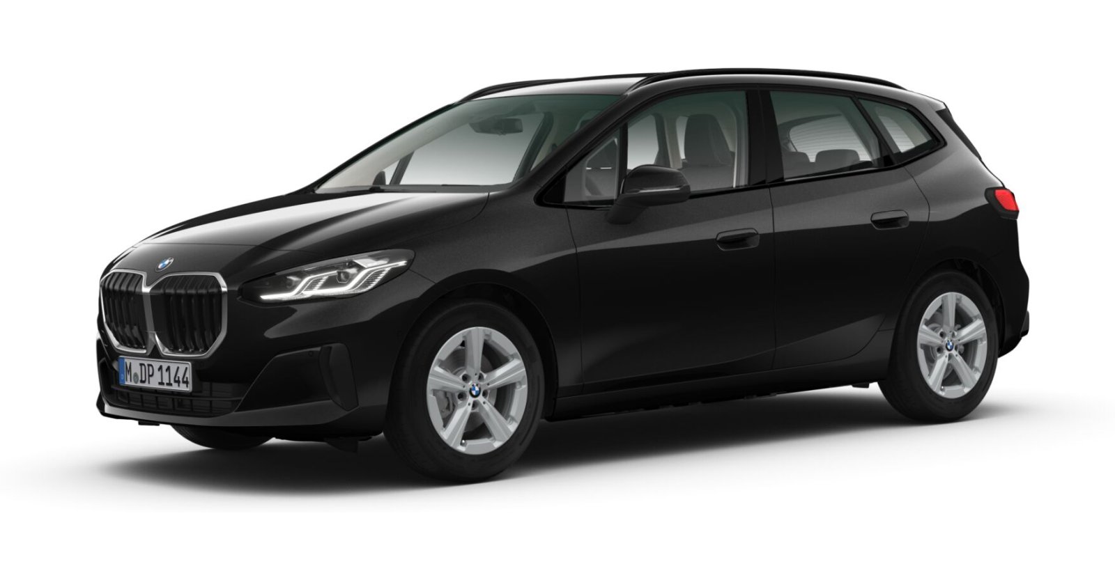 BMW BMW 2er in Schwarz von vorne