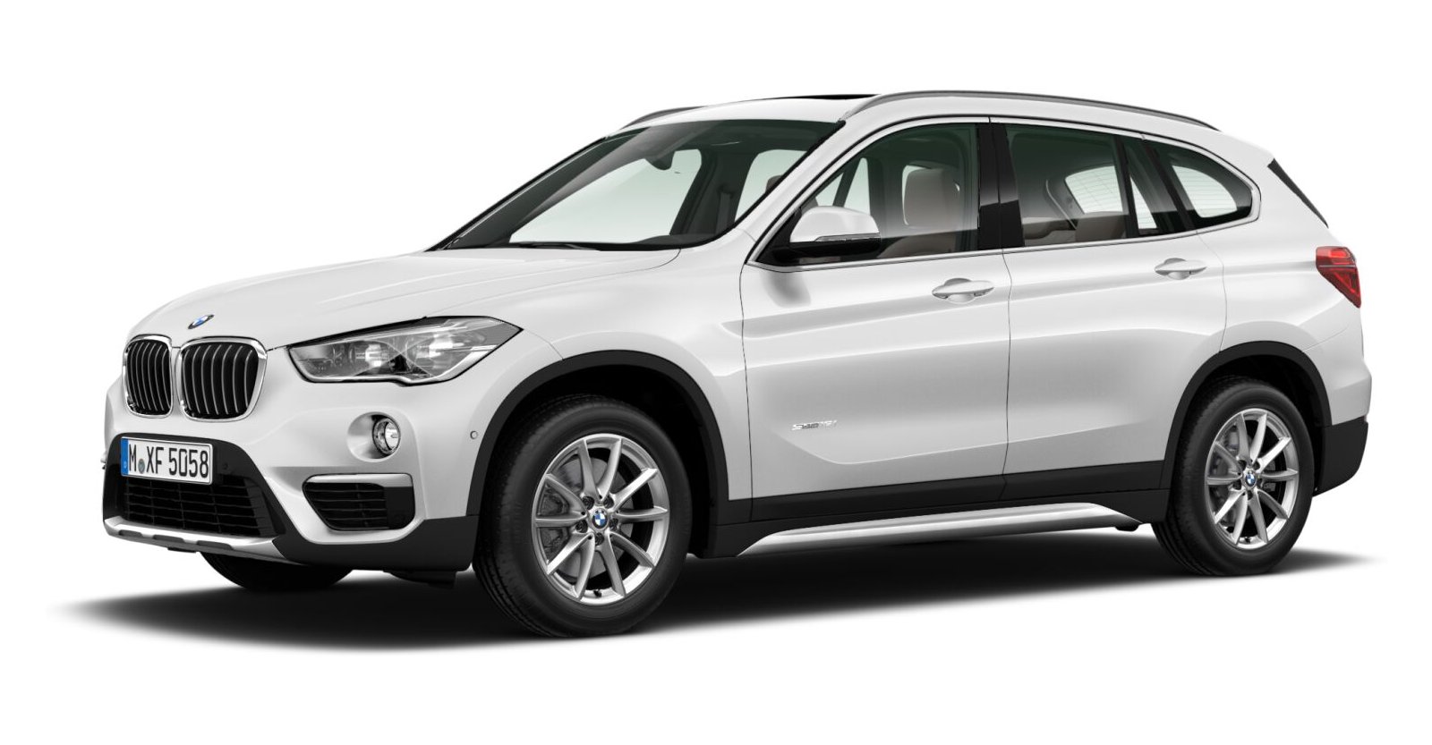 BMW BMW X in Weiß von vorne