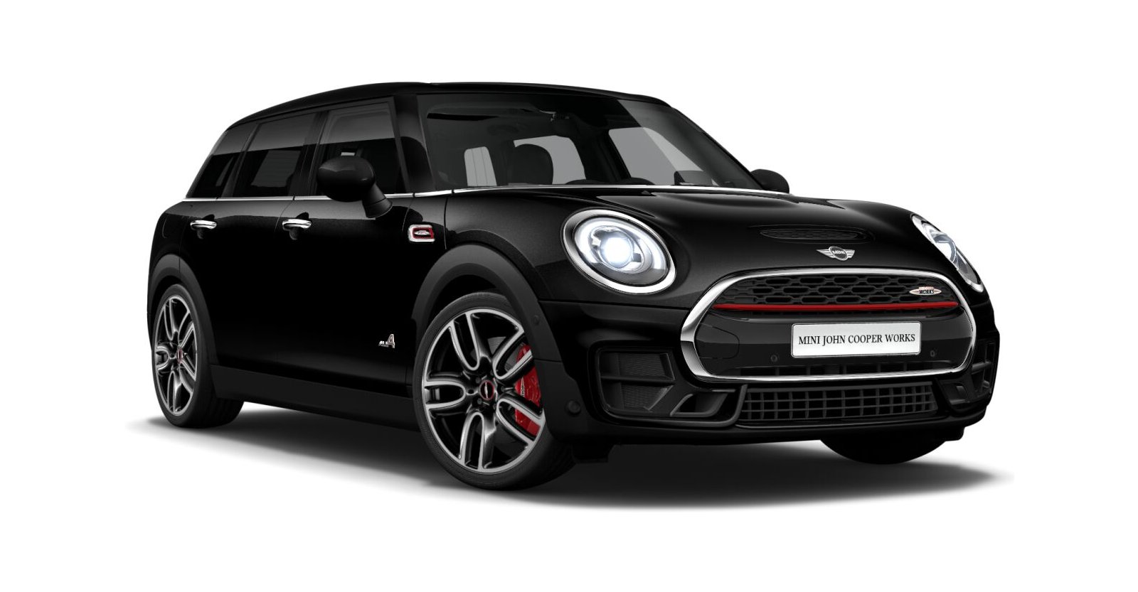 MINI MINI Clubman in Schwarz von vorne