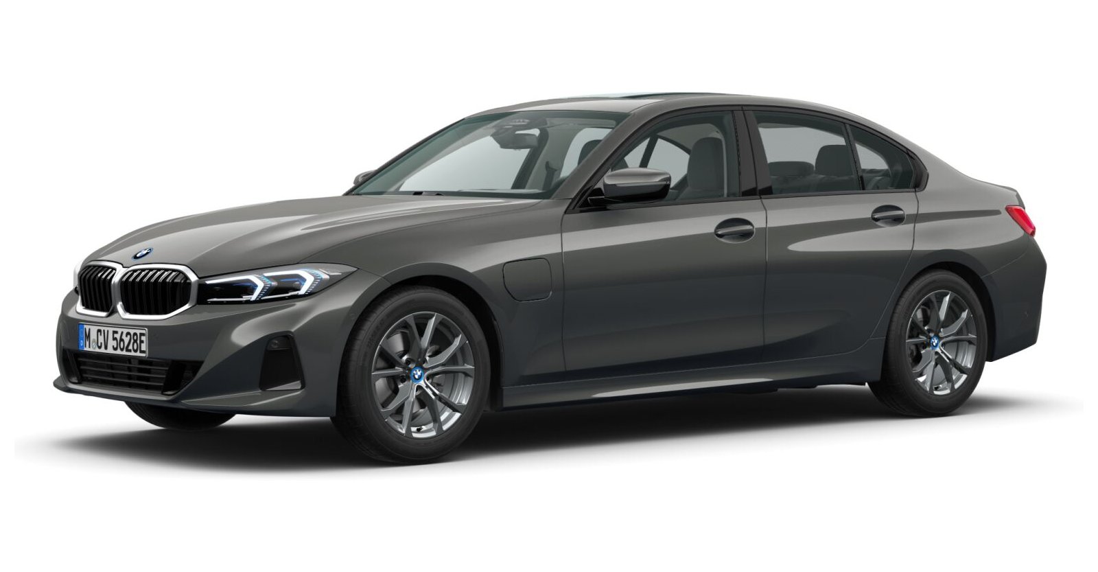 BMW BMW 3er in Grau von vorne BMW BMW 3er in Grau von vorne