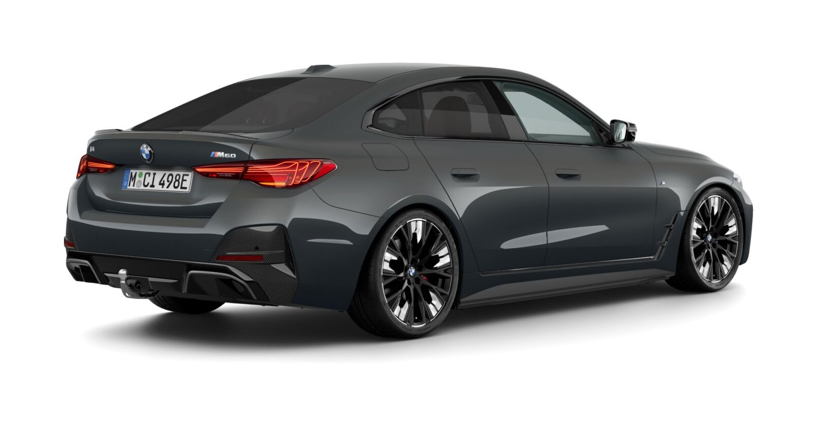 BMW BMW I in Grau von hinten