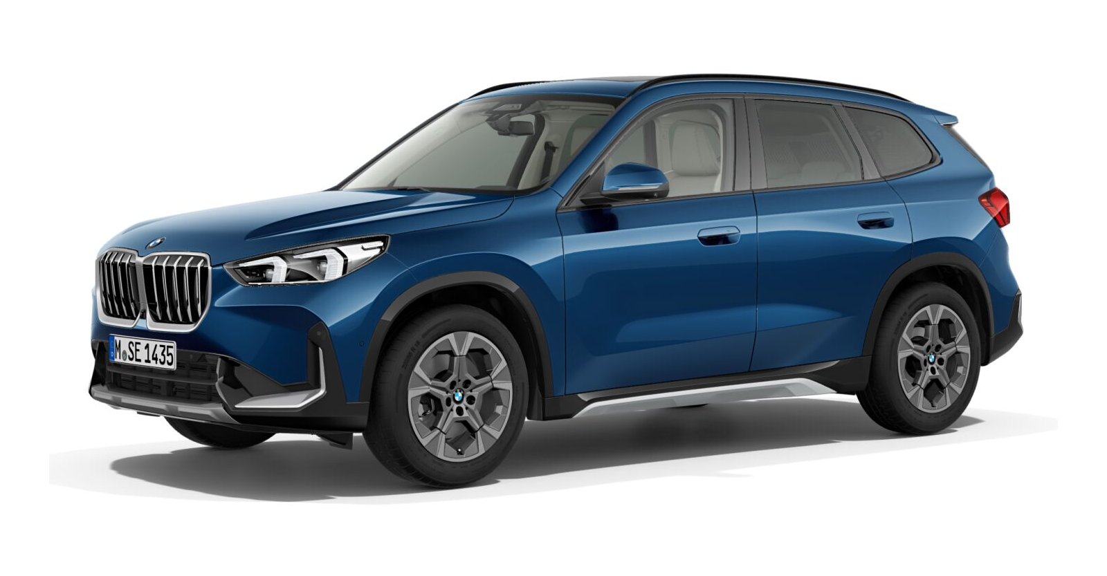 BMW BMW X in Blau von vorne BMW BMW X in Blau von vorne