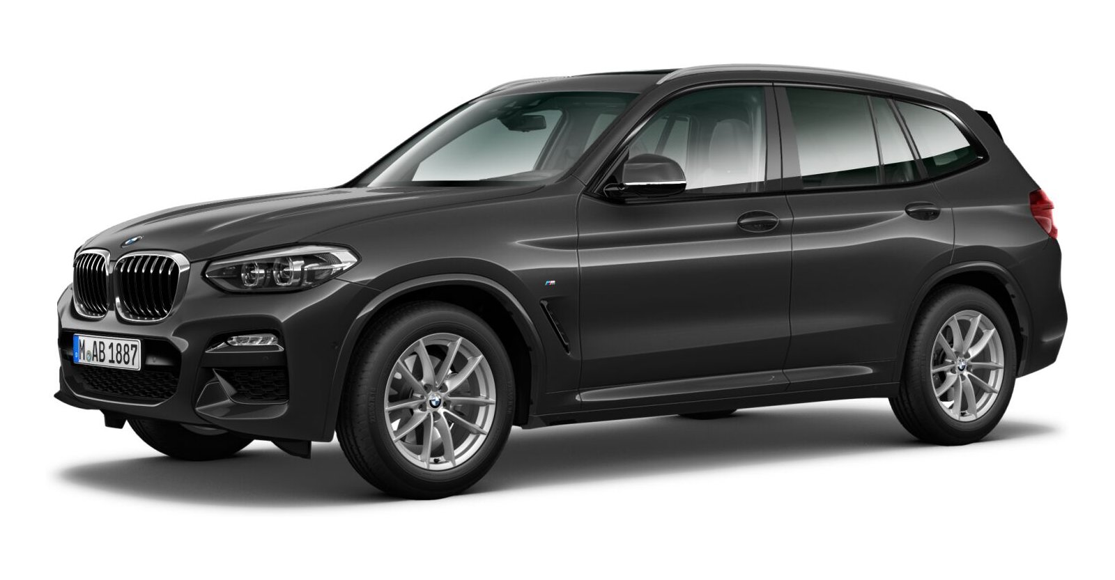 BMW BMW X in Grau von vorne