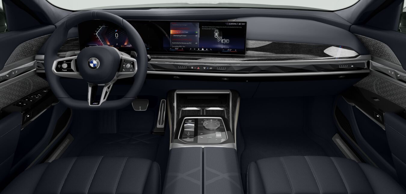 BMW BMW 7er im Innenraum von vorne BMW BMW 7er im Innenraum von vorne
