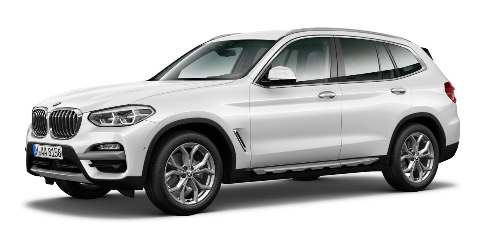 BMW BMW X in Weiß von vorne BMW BMW X in Weiß von vorne
