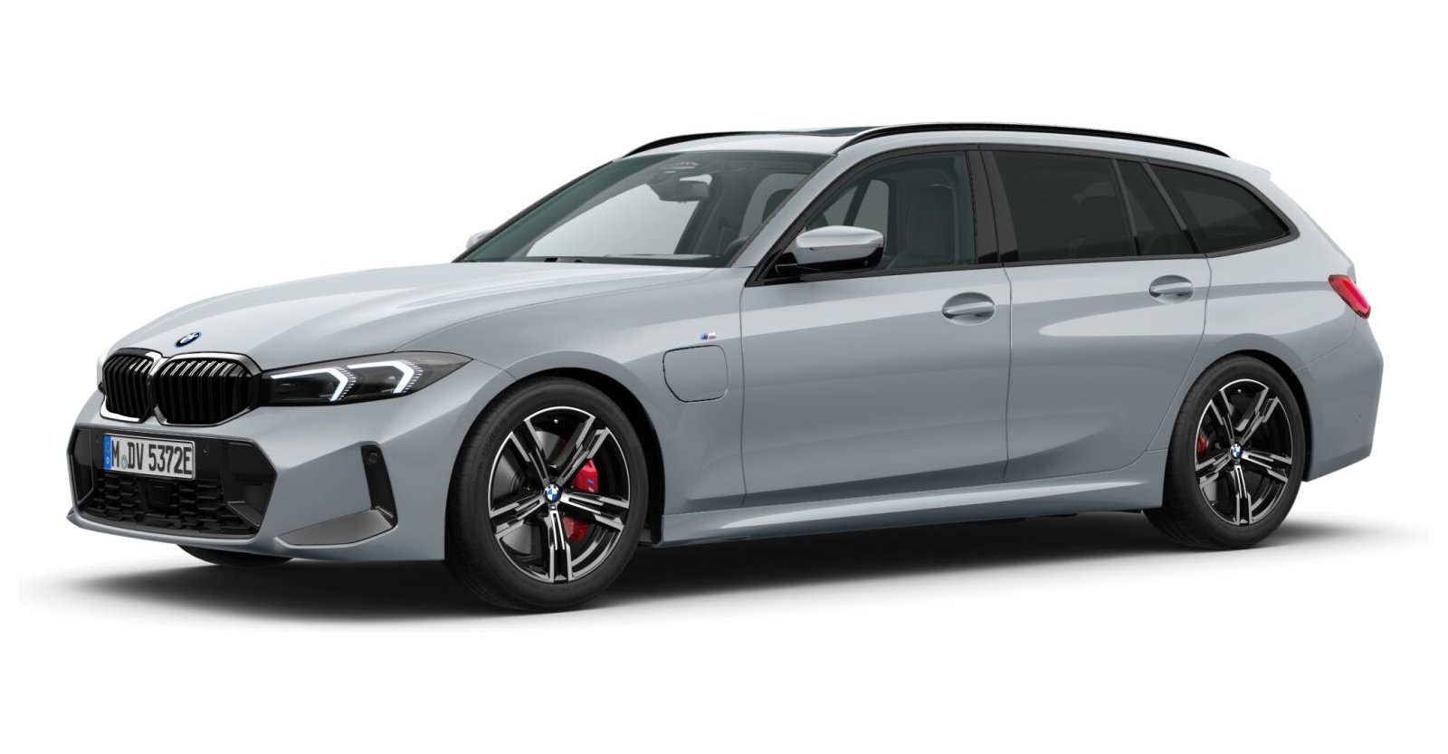 BMW BMW 3er in Grau von vorne