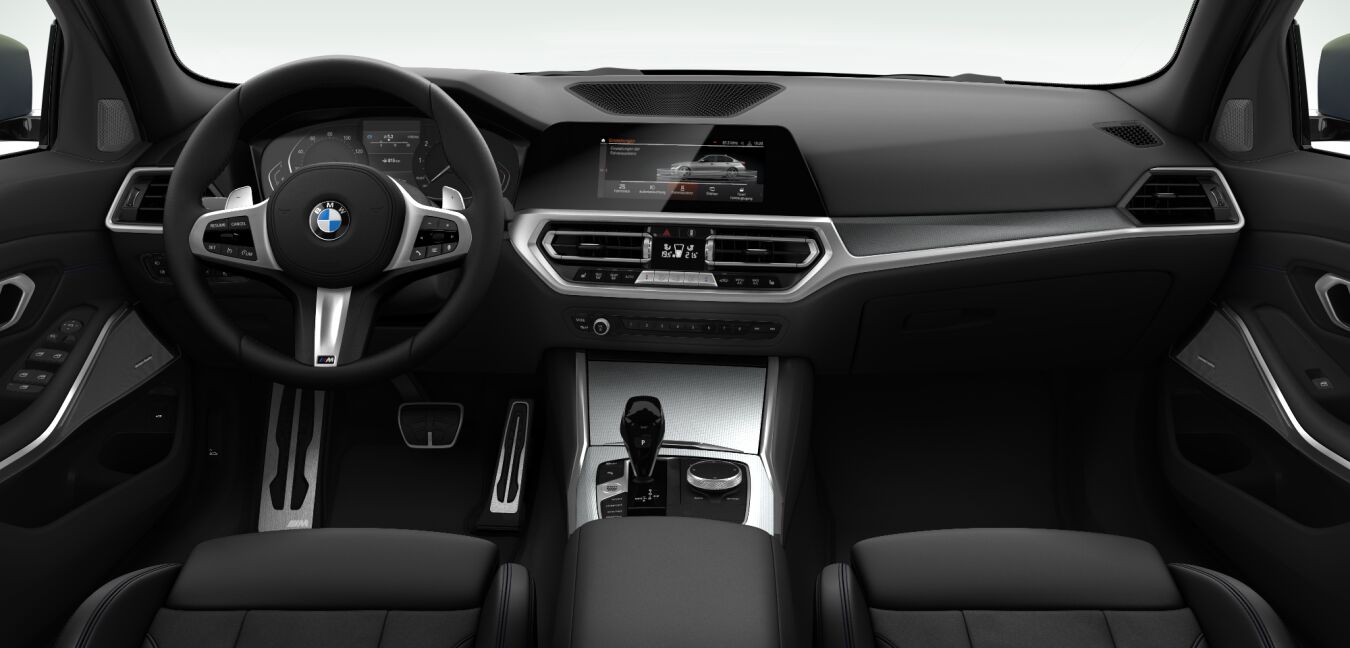 BMW BMW 3er im Innenraum von vorne BMW BMW 3er im Innenraum von vorne