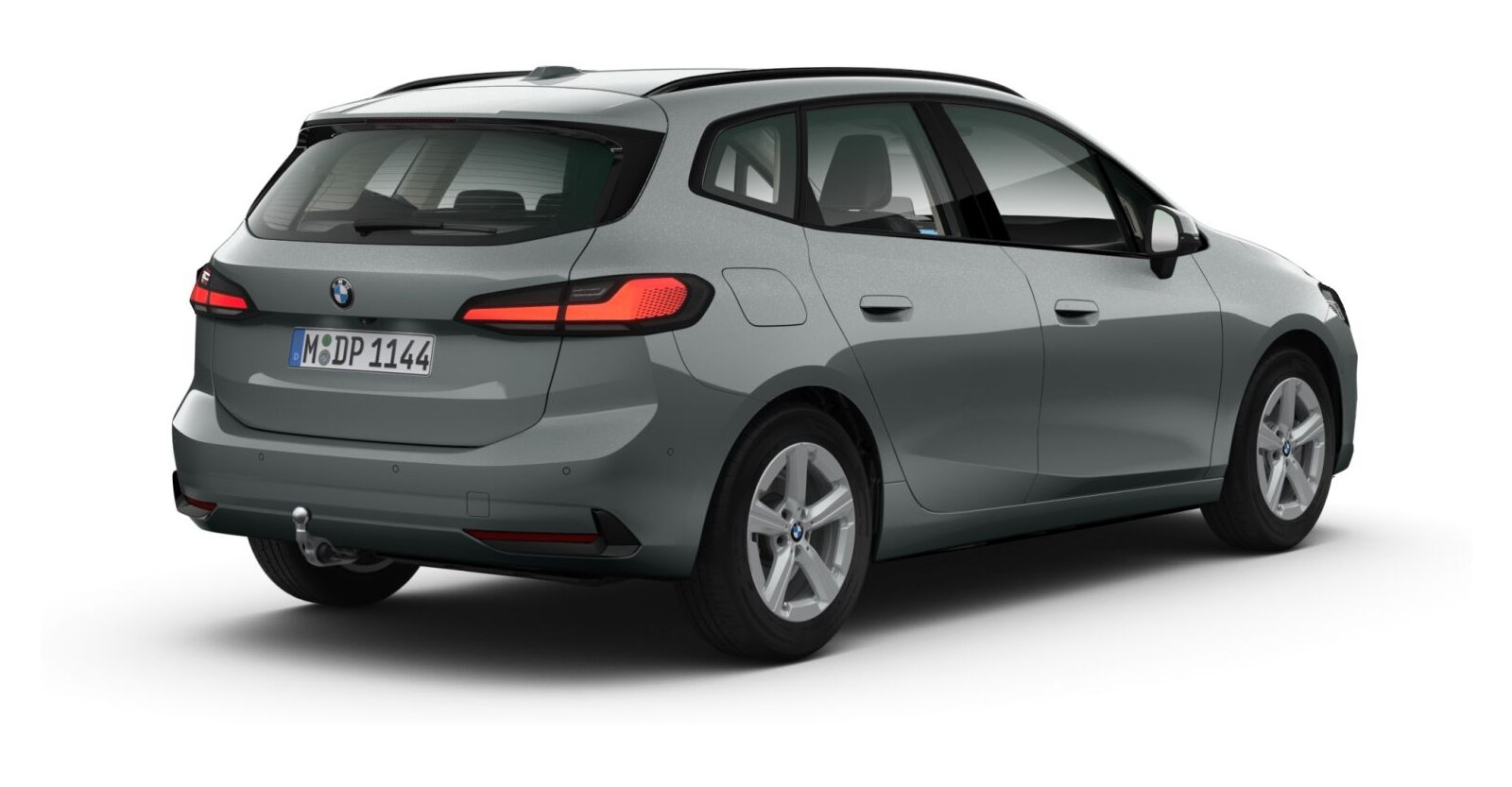 BMW BMW 2er in Grau von hinten