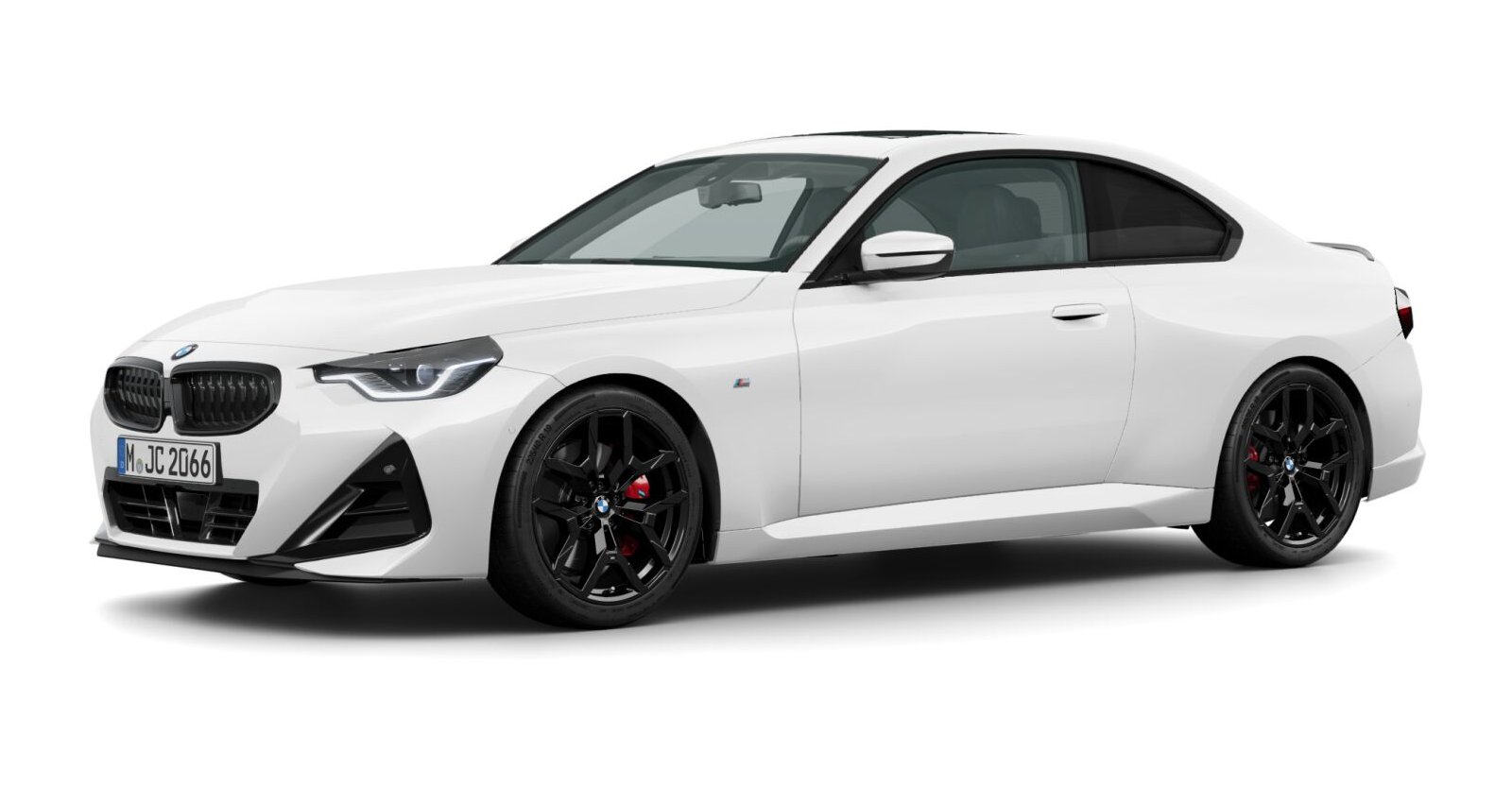 BMW BMW 2er in Weiß von vorne BMW BMW 2er in Weiß von vorne