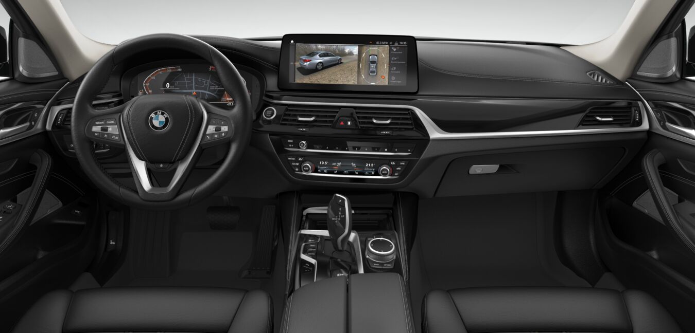BMW BMW 5er im Innenraum von vorne BMW BMW 5er im Innenraum von vorne