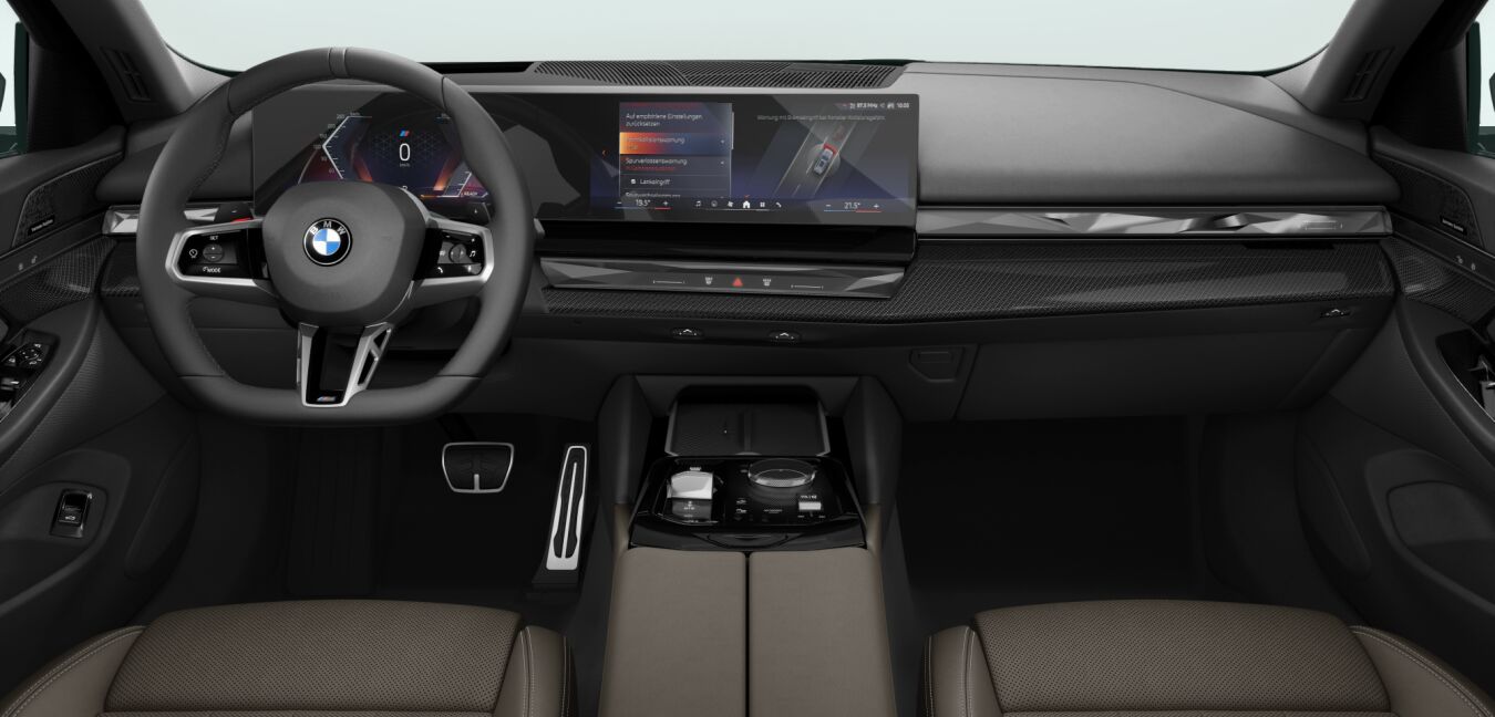 BMW BMW 5er im Innenraum von vorne BMW BMW 5er im Innenraum von vorne