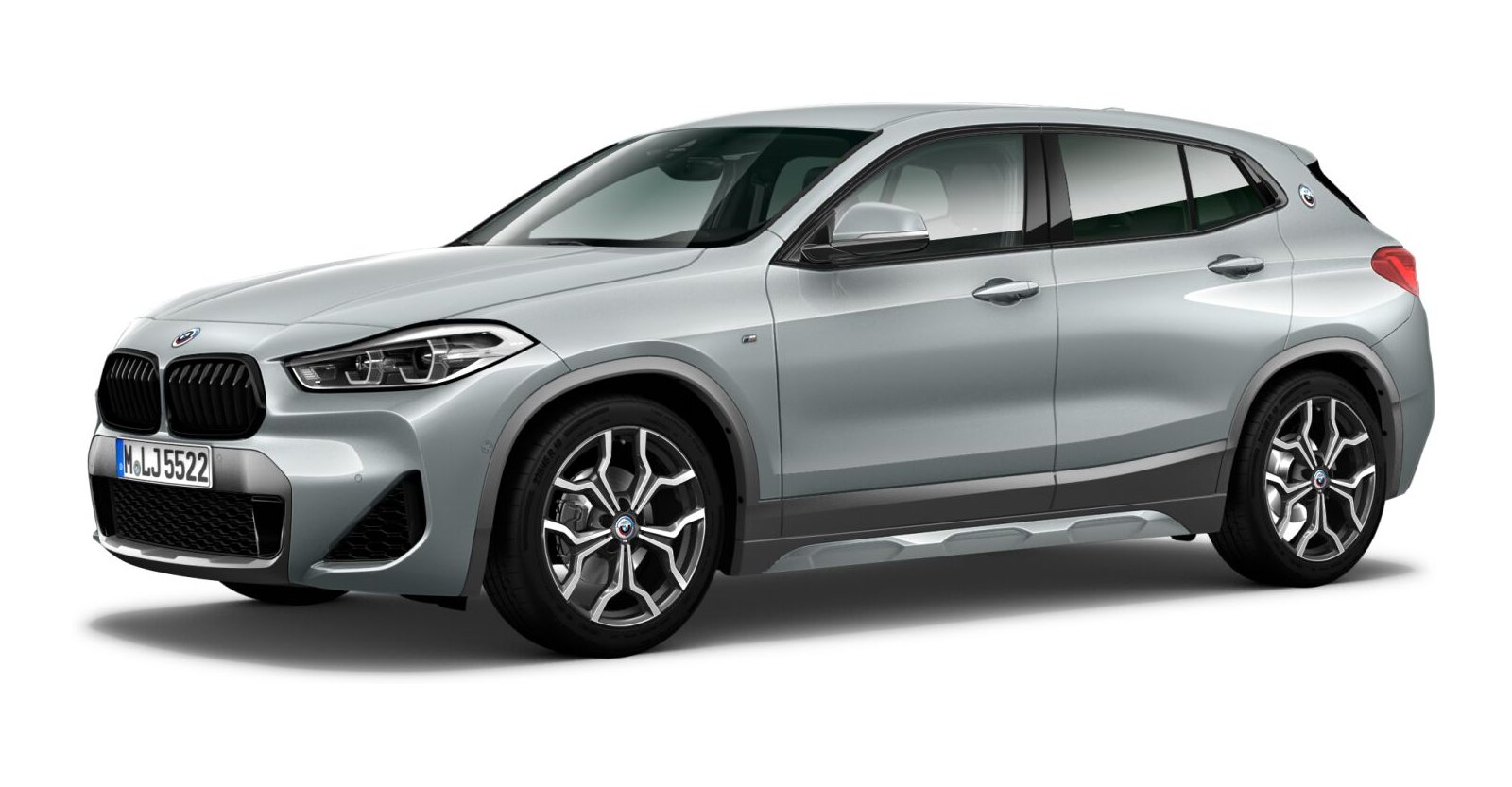 BMW BMW X in Grau von vorne BMW BMW X in Grau von vorne