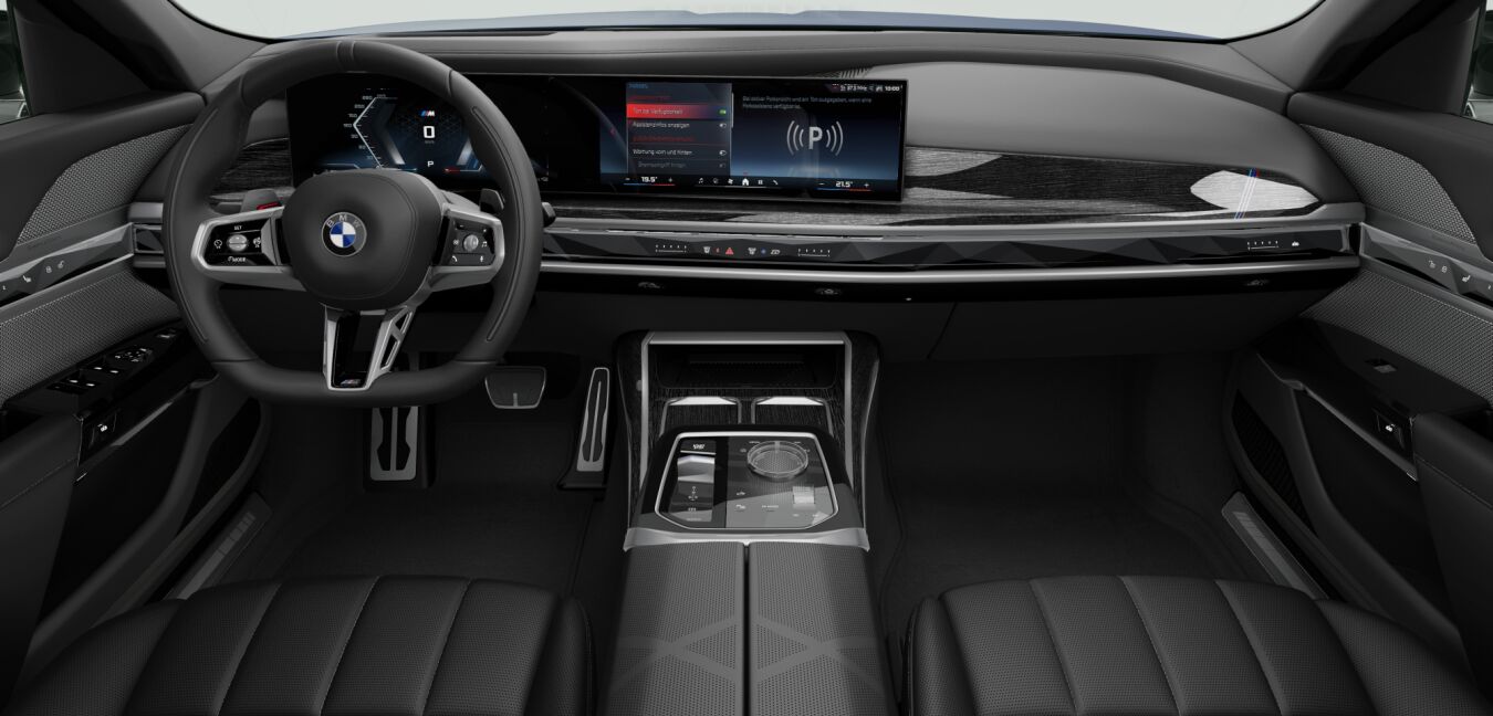 BMW BMW 7er im Innenraum von vorne