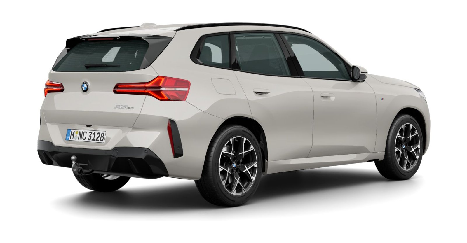 BMW BMW X in Grau von hinten