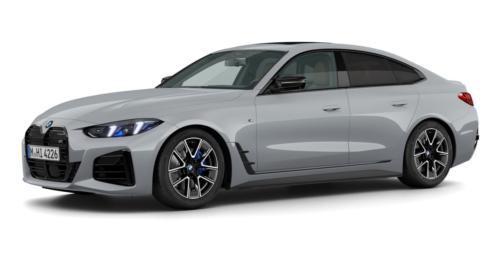 BMW BMW 4er in Grau von vorne