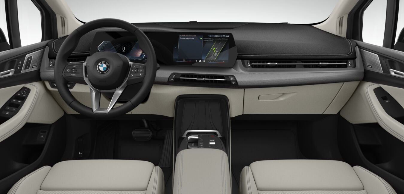 BMW BMW 2er im Innenraum von vorne BMW BMW 2er im Innenraum von vorne